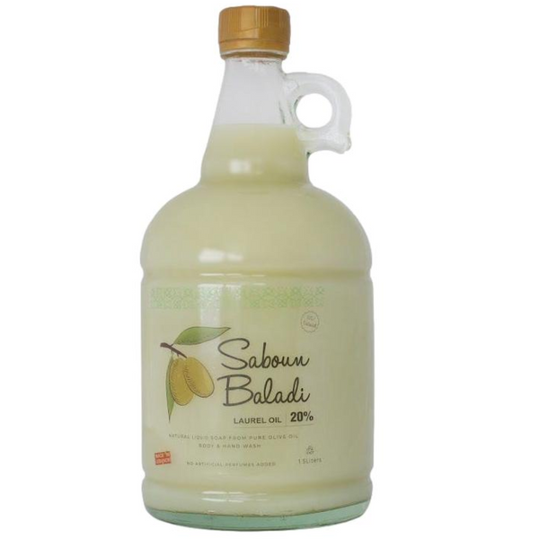 Saboun Baladi Traditional Liquid Soap – Laurel 1.5L
