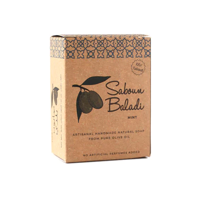 Saboun Baladi Traditional Bar Soap – Mint