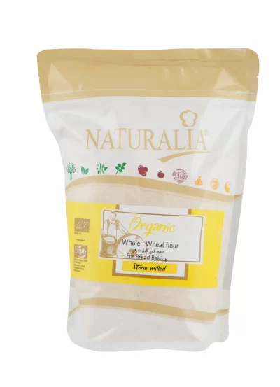 Naturalia Organic Whole Wheat Flour For Bread Baking 750g
