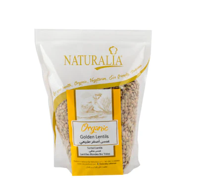 Naturalia Organic Golden Lentils 500g