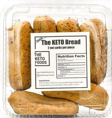 The Keto Food Bread – 6 Pcs