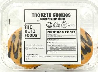 The Keto Food Cookies – 4 Pcs