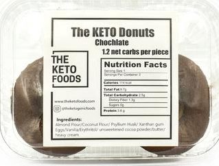 The Keto Food Chocolate Donuts – 3 Pcs
