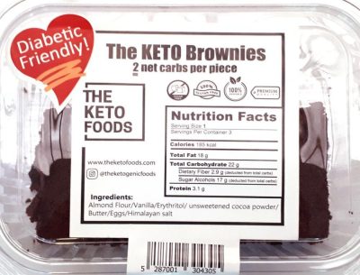 The Keto Food Brownies – 3 Pcs