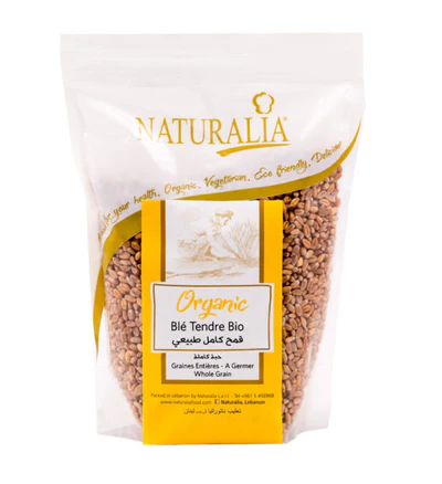 Naturalia Organic Whole Grain Wheat 500g – Soft