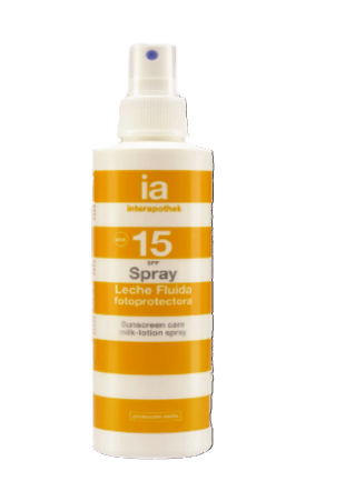 IA Facial Sunscreen Care – Milk Lotion Spray SPF 15