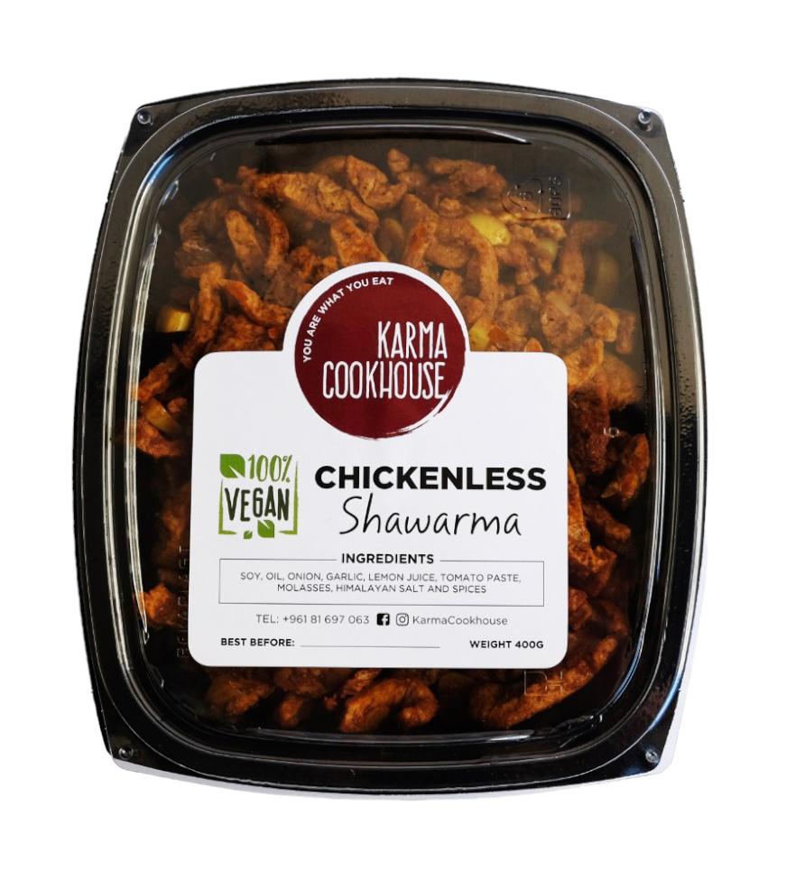 Karma Cookhouse Vegan Chicken Shawarma 400g