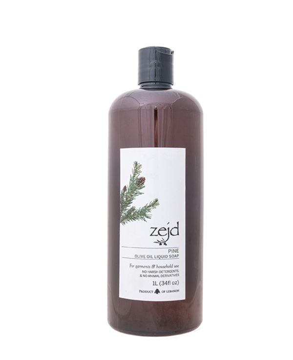 Zejd Pine Olive Oil Liquid Soap 1L
