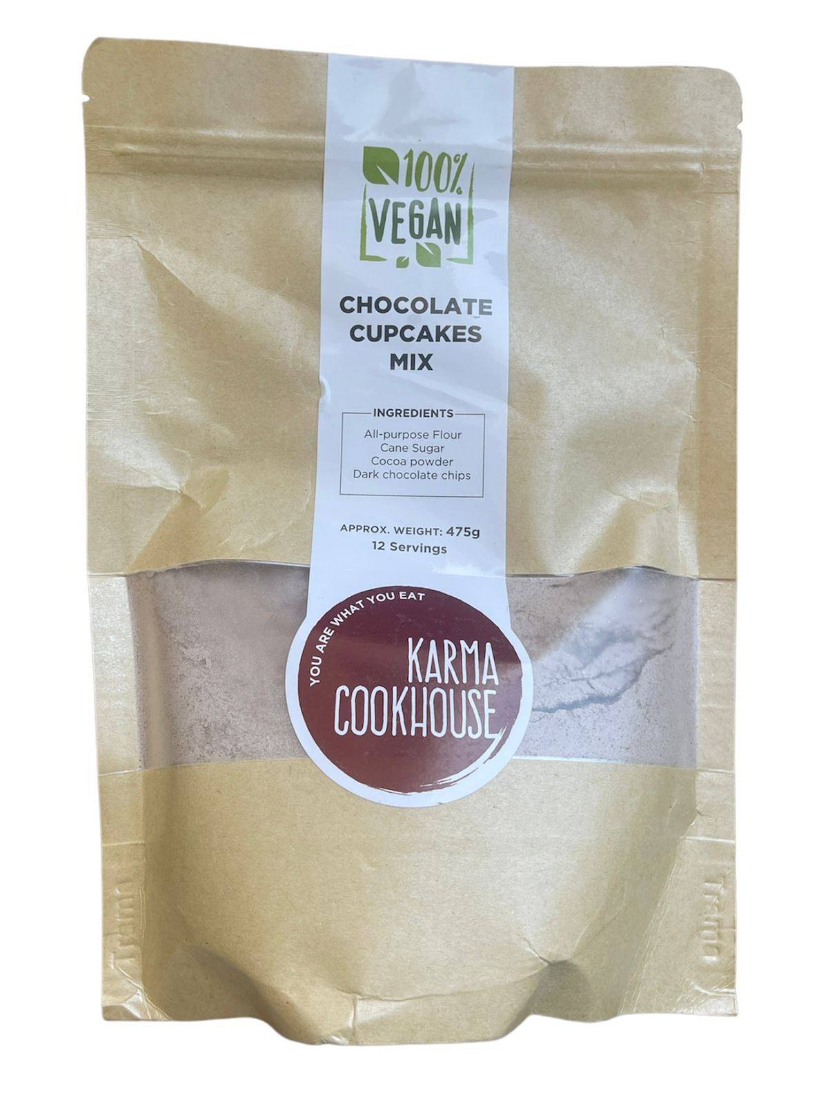 Karma Cookhouse Vegan Chocolate Cupcake Mix 475g
