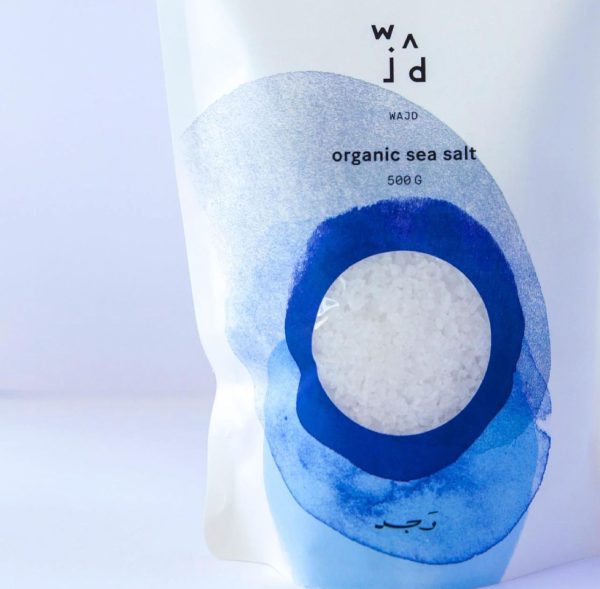 Wajd Organic Sea Salt 500g – Coarse
