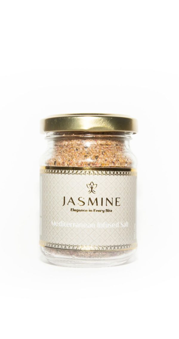 Jasmine Mediterranean Infused Salt 120g
