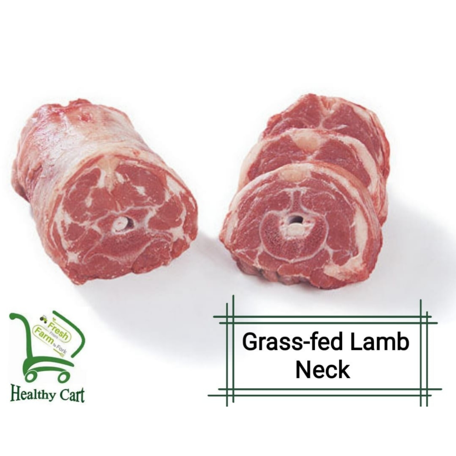 Healthy Cart Grass-Fed Lamb Neck (Bones In) – Whole Piece 1K