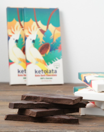 The Keto Food Ketolata Chocolate Bar